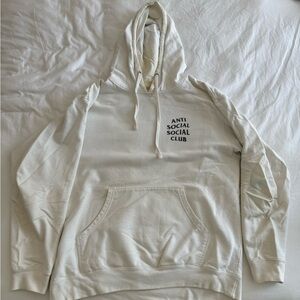 Anti Social Social Club Hoodie - white